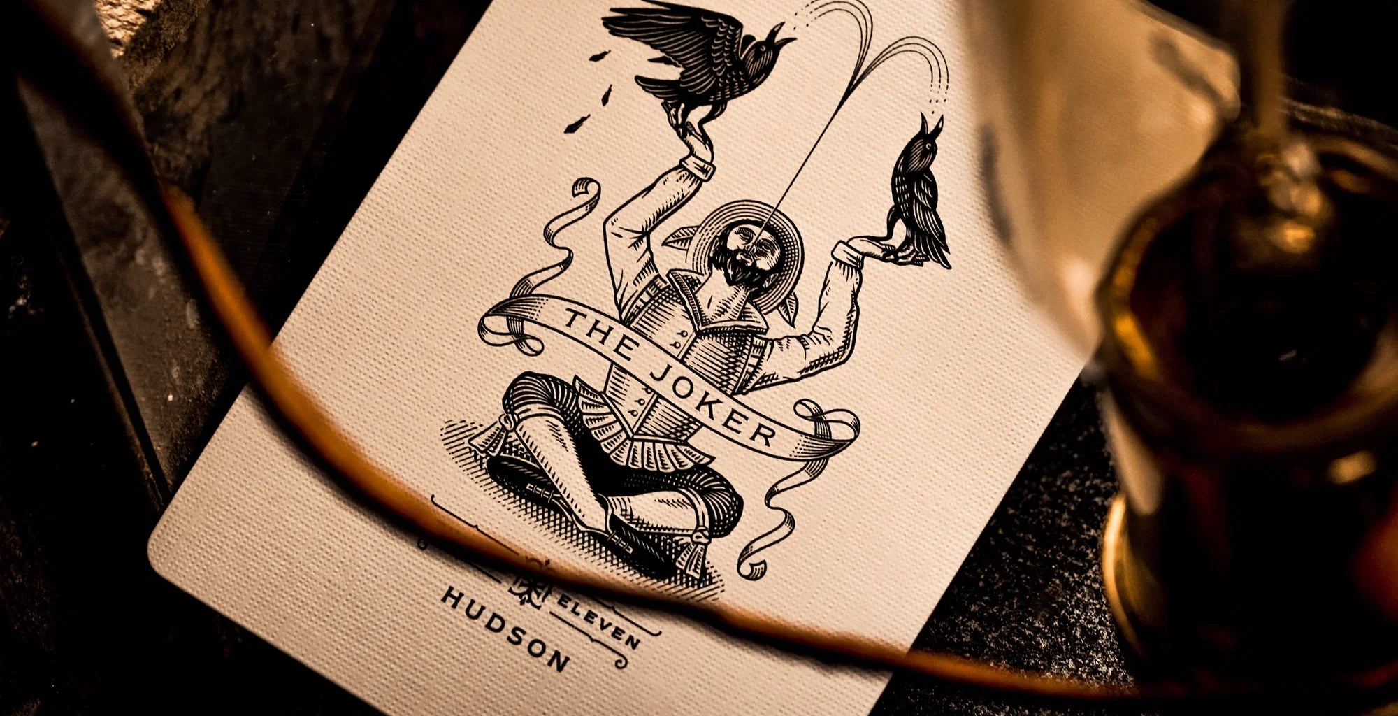 Theory11 Black Hudson Playing Cards
