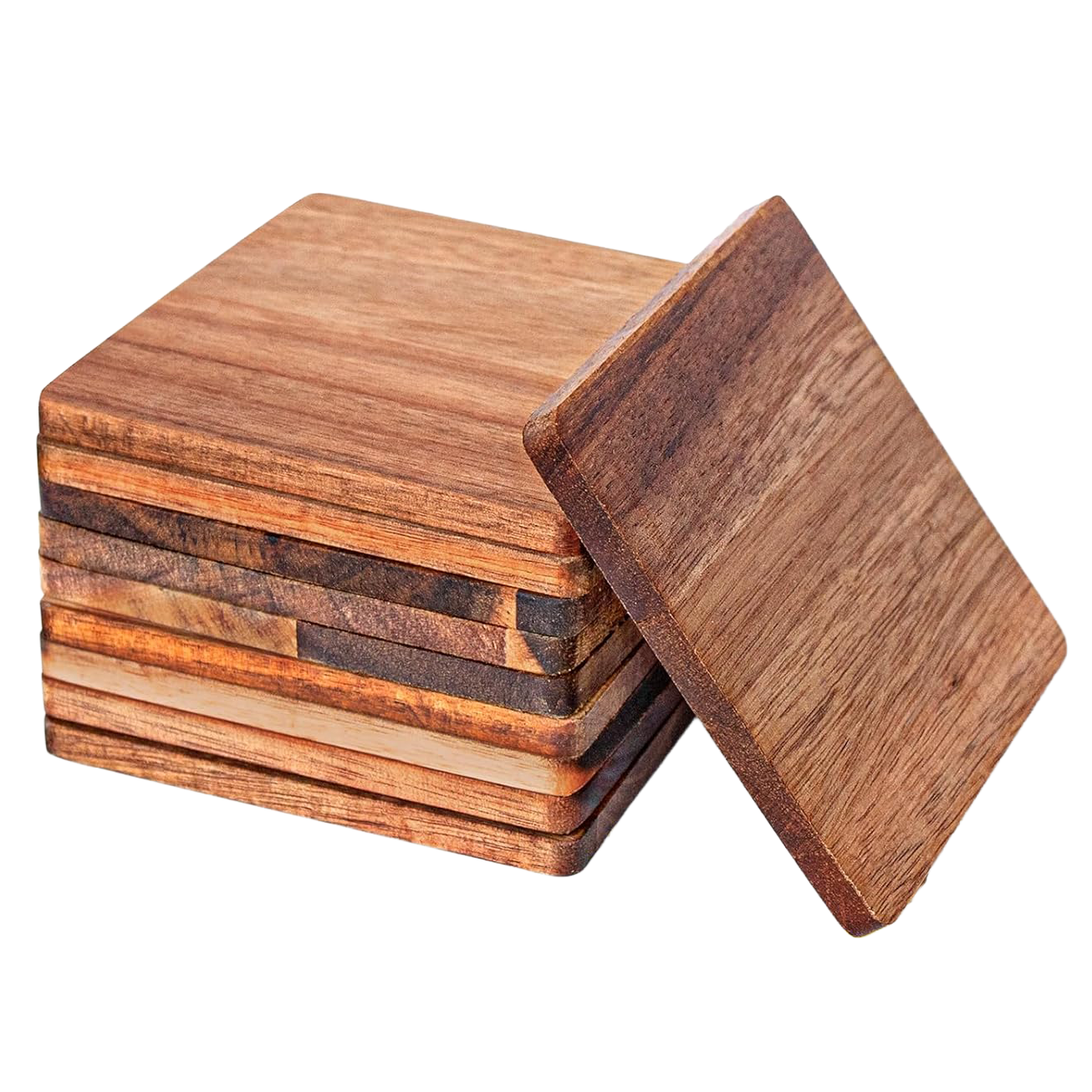 Blanton's Coaster Set of 5 Slate or 4 Wood & Metal