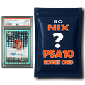 Bo Nix PSA 10 Graded Football Rookie Card Mystery Pack
