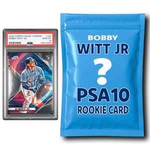 Bobby Witt Jr. PSA 10 Graded Rookie Baseball Card Mystery Pack