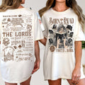 "Born To Read Forced To Work" T-Shirt – The LORDS Series Fan Apparel