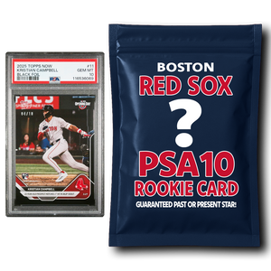 Boston Red Sox PSA 10 Graded Rookie Card Mystery Pack