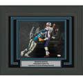 Framed Autographed/Signed Brandon Graham Philadelphia Eagles Spotlight Game Winning Strip Sack Fumble vs. Tom Brady Super Bowl LII 52 Champions 11x14 Football Photo JSA COA