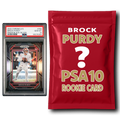 Brock Purdy PSA 10 Graded Football Rookie Card Mystery Pack