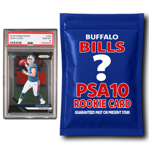 Buffalo Bills PSA 10 Graded Rookie Card Mystery Pack