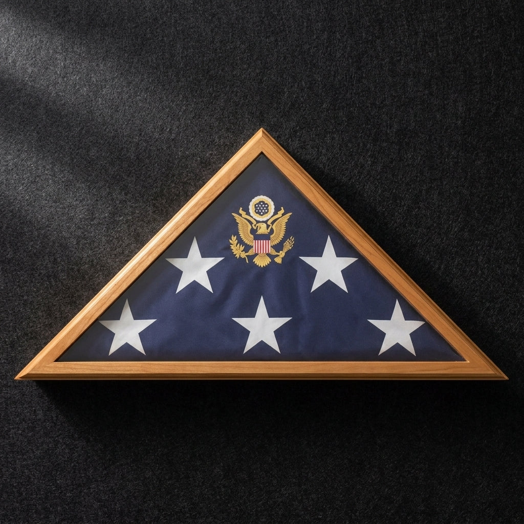 Burial Flag Frame - High Quality Flag Frame, Burial Flag case