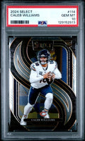 Graded 2024 Panini Select Caleb Williams #114 Rookie RC Football Card PSA 10 Gem Mint