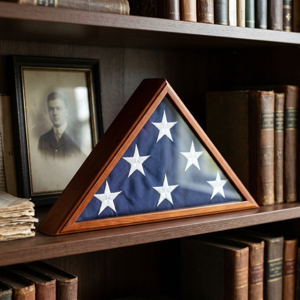 4 x 6 flag Display Case, 4ft x 6ft flag display case