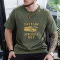 "Captain of the Struggle Bus" Funny T-Shirt – Sarcastic Humor Graphic Tee, Unisex Cotton Shirt