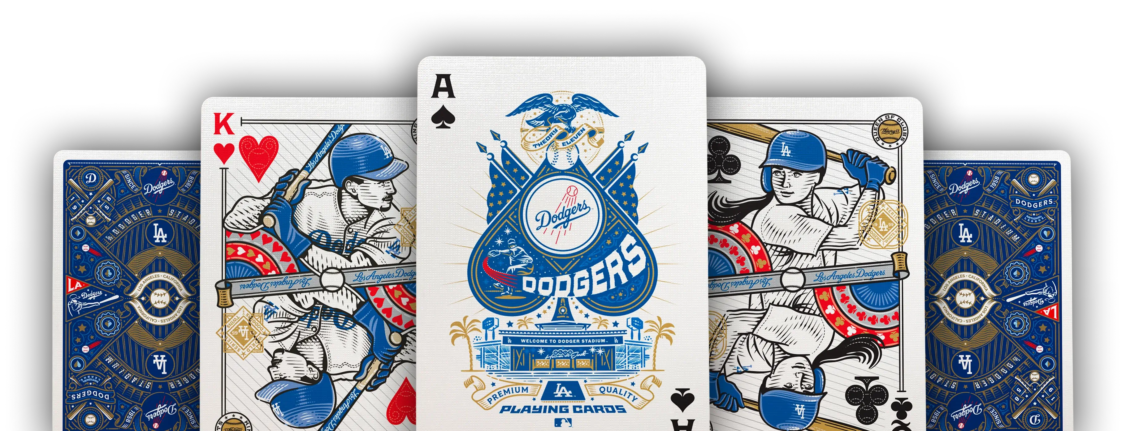 Theory11 Los Angeles Dodgers Playing Cards