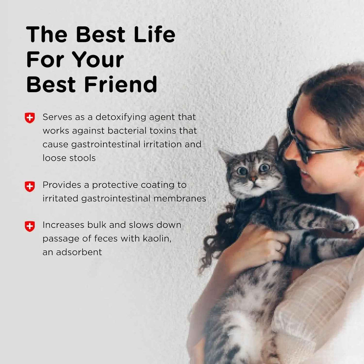 Cat Anti Diarrhea Liquid Pectin Kaolin Digestive Relief