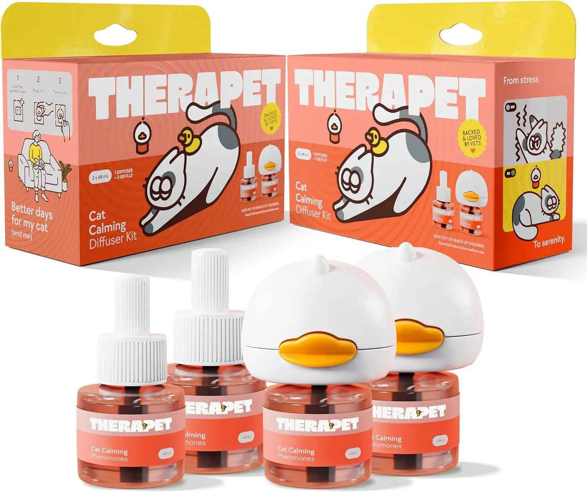 Cat Calming Pheromone Diffuser, 60-Day Anxiety Relief