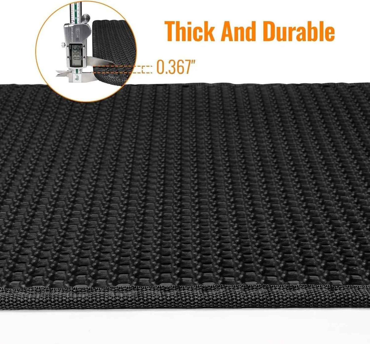 Waterproof Cat Litter Mat, Washable & BPA-Free