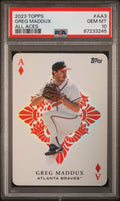 Graded 2023 Topps Greg Maddux #AA3 All Aces Baseball Card PSA 10 Gem Mint