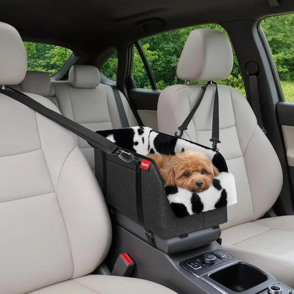 Center Console Dog Car Seat – Portable Pet Booster