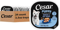 Cesar Puppy Classic Wet Dog Food, Chicken & Beef, 24ct, 3.5oz