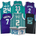 Autographed/Signed Charlotte Basketball Jersey Mystery Box with PSA JSA or Beckett COA