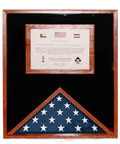 Flag and Document Case for 3ft x 5ft US Made.