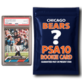 Chicago Bears PSA 10 Graded Rookie Card Mystery Pack