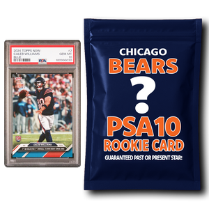 Chicago Bears PSA 10 Graded Rookie Card Mystery Pack