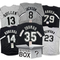 Autographed/Signed Chicago Baseball Jersey Mystery Box with PSA JSA or Beckett COA