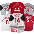 Autographed/Signed Cincinnati Baseball Jersey Mystery Box with PSA JSA or Beckett COA