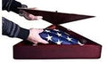 Flag Frames with Stand - Cherry Finish