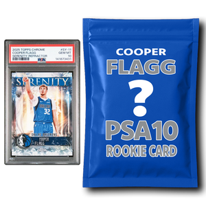 Cooper Flagg PSA 10 Graded Rookie Basketball Card Mystery Pack