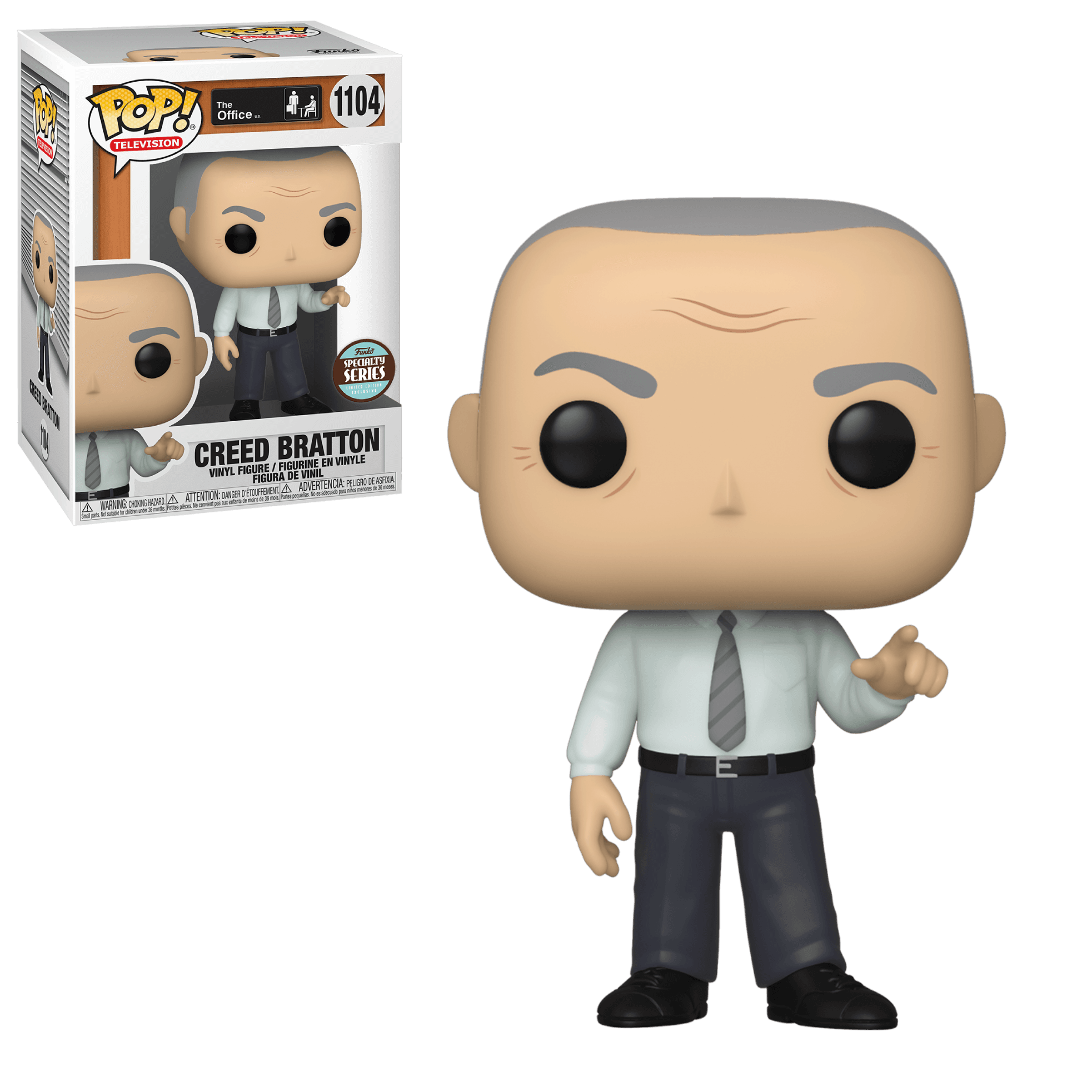 The Office Creed Bratton Specialty Series Exclusive #1104 Funko Pop Vinyl Figure