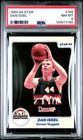 Graded 1983 Star Dan Issel #189 Basketball Card PSA 8 NM-MT
