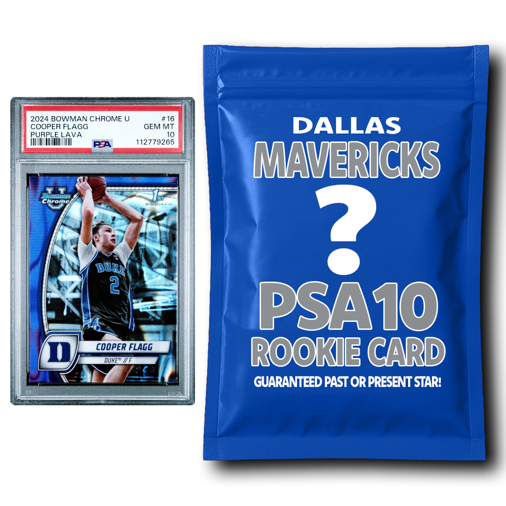 Dallas Mavericks PSA 10 Graded Rookie Card Mystery Pack