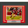 Framed Autographed/Signed Deebo Samuel San Francisco 49ers 8x10 Football Photo JSA COA