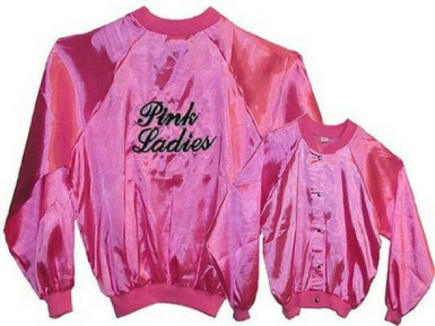 Deluxe Quality Pink Lady Costume Jacket Grease Pink Ladies Size Small
