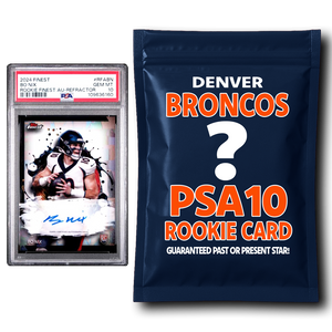 Denver Broncos PSA 10 Graded Rookie Card Mystery Pack