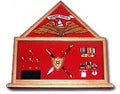 Military Shadow Box, Military flag and knife certificate, knife Case