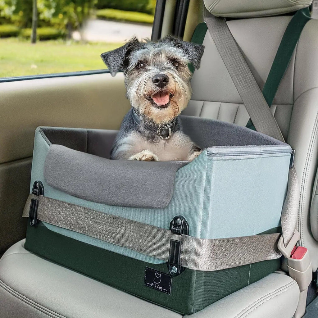 Dog Car Seat Booster with Safety Leash