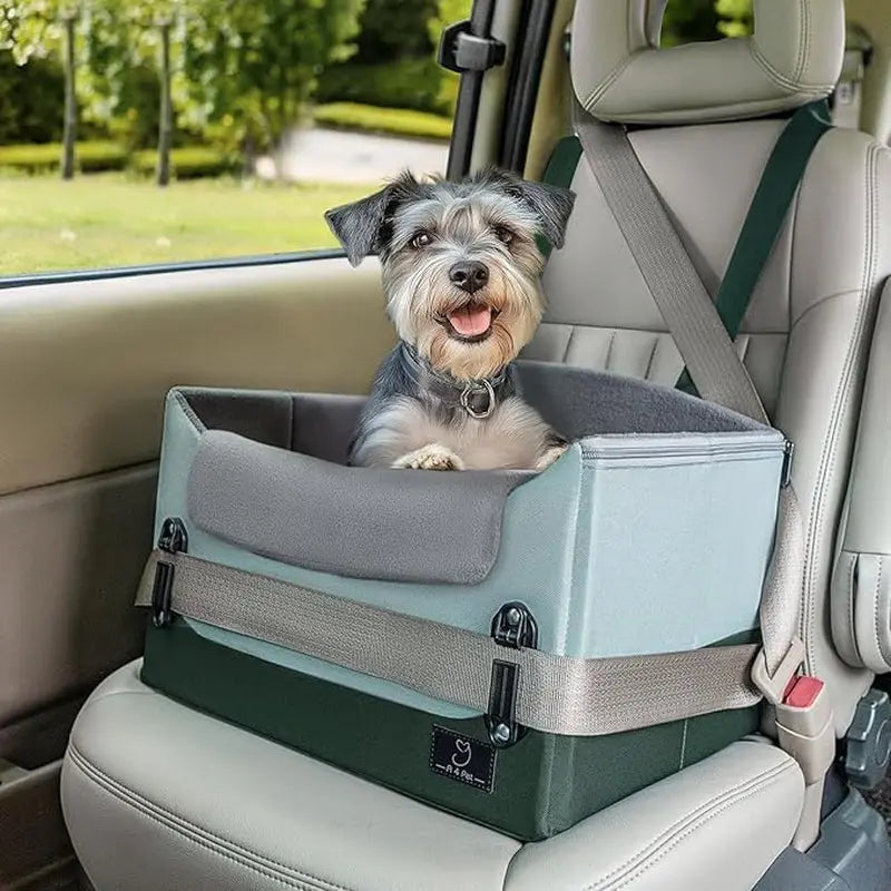 Dog Car Seat Booster with Safety Leash