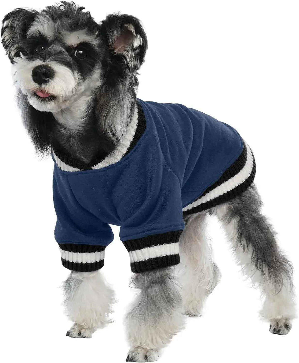 Dog Winter Fleece Pullover Sweater, Soft Warm Hoodie for Small to Medium Dogs