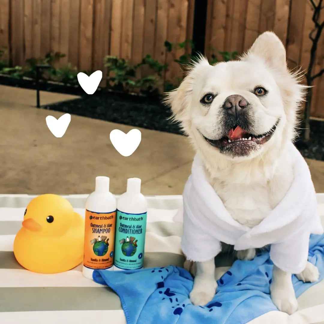 Earthbath Oatmeal & Aloe Dog Shampoo & Conditioner Set