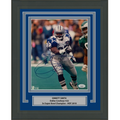 Framed Autographed/Signed Emmitt Smith Dallas Cowboys 8x10 Football Photo JSA COA