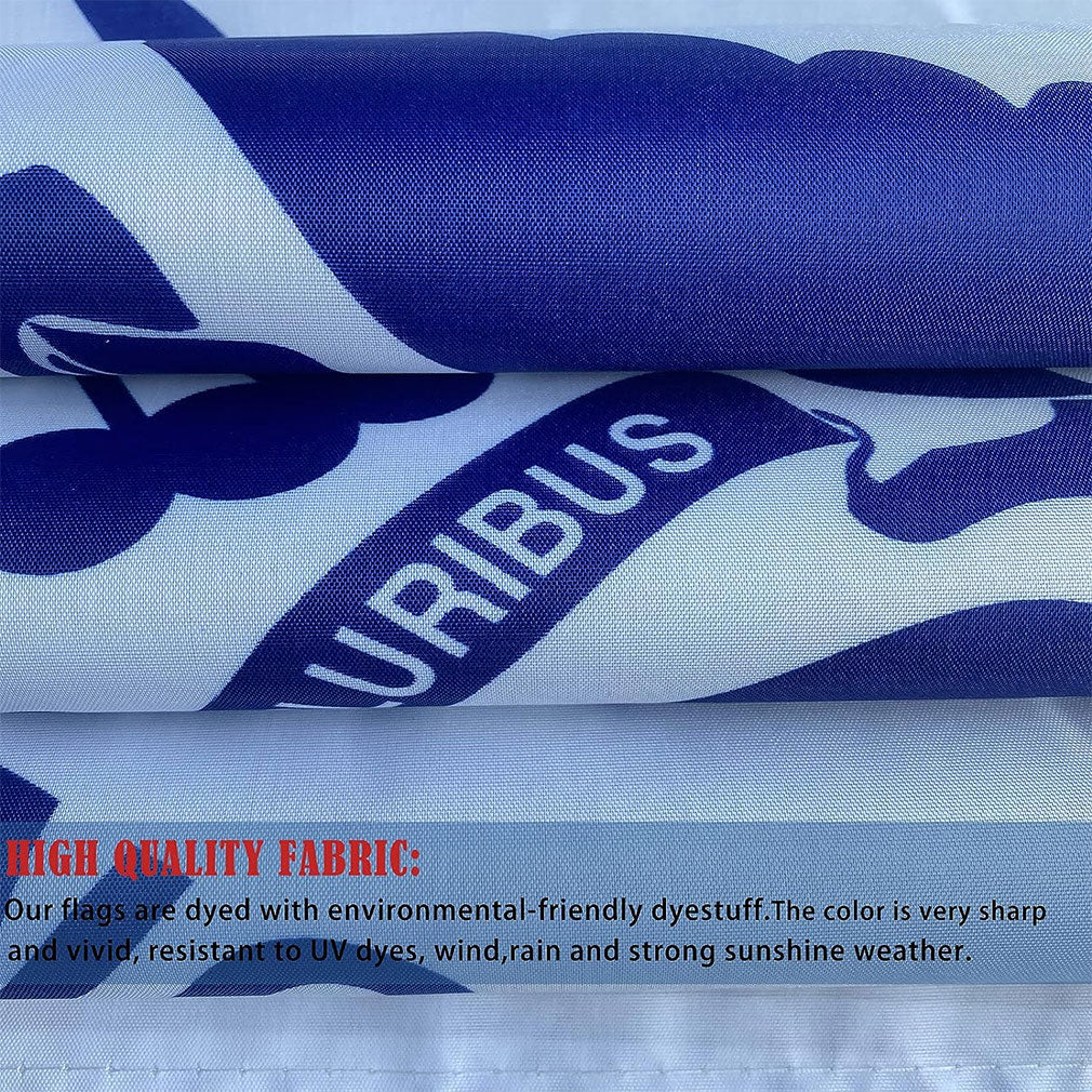 US Coast Guard Flag 3x5 Outdoor Double Sided- Heavy Duty 3ply United States Coast Guard Flag Super Durable 4 Rows Stitched Edge Canvas Header with 2 Brass Grommets
