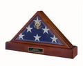 Triangle Flag Display Case - Standard 5’ x 9 ½’ Burial Flag