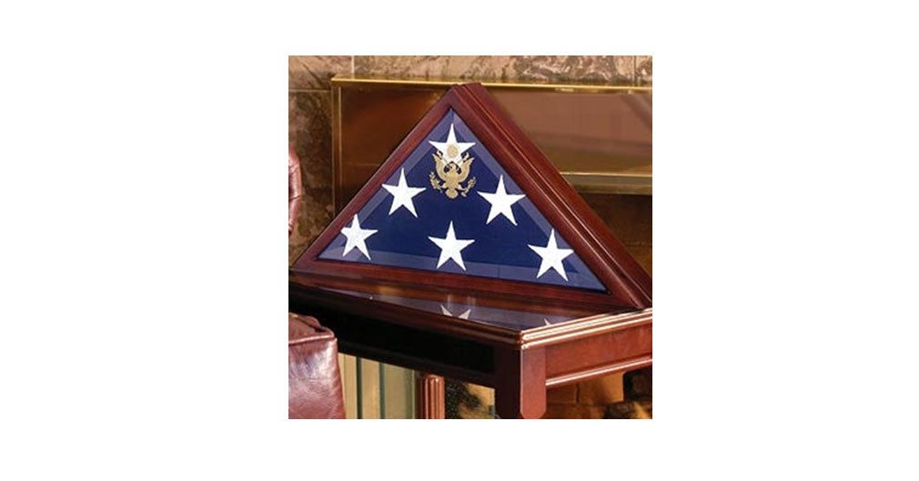 Flags connections Folded Flag Display Case