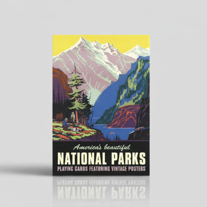 Piatnik National Parks Playing Cards – Vintage Poster Art Deck