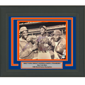Framed Autographed/Signed Mike Tyson Darryl Strawberry Dwight Doc Gooden New York Mets 16x20 Boxing Baseball Photo JSA COA