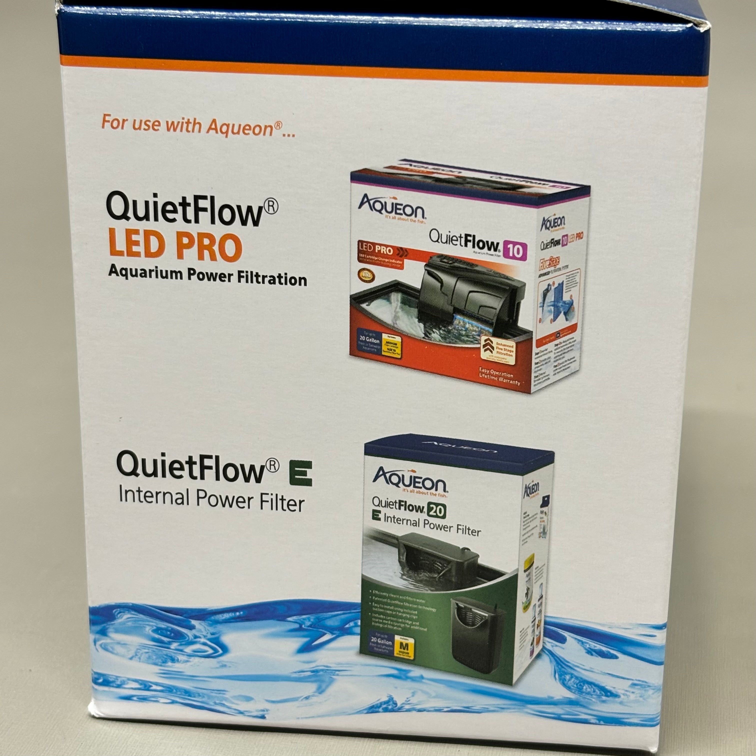 Aqueon (2 BOXES, 6 FILTERS EACH) Replacement Filter Cartridges Medium