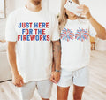 Funny Matching 4th of July Couples T-Shirt