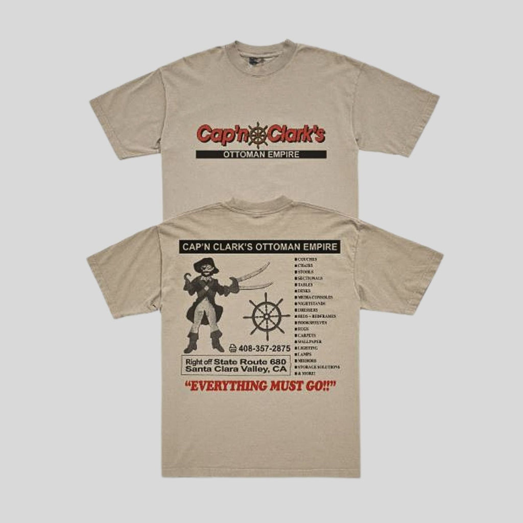 Funny Ottoman Empire Pun T-Shirt – Nautical Captain Humor Graphic Tee, Unisex Cotton Shirt