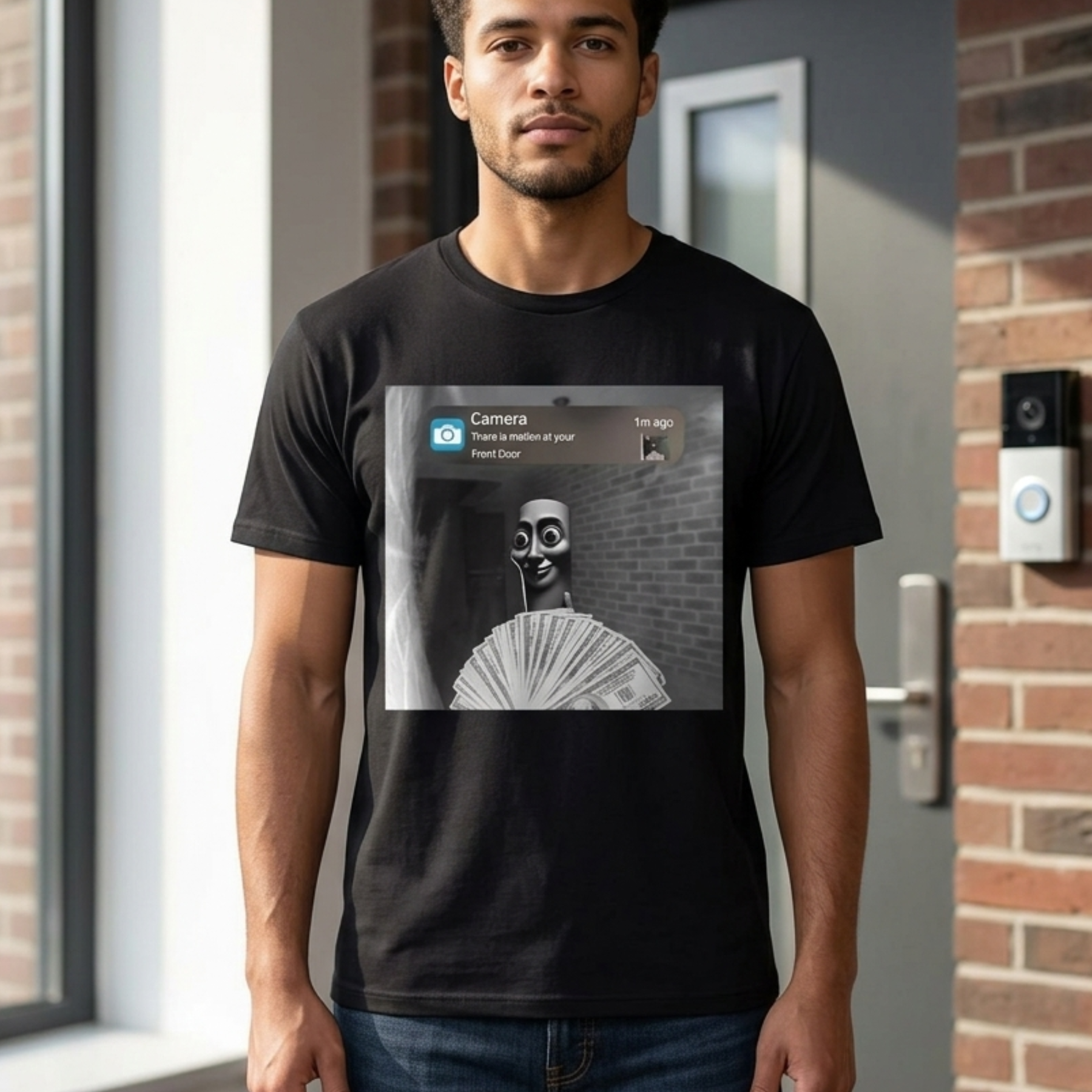 Funny "Tung Tung Tung" Sahur Motion Tee – Trending Ramadan Meme Graphic Shirt