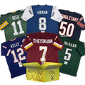 Autographed/Signed Football GOLD Series 2 Jersey Mystery Box with PSA JSA or Beckett COA